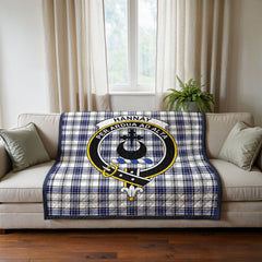 Hannay Modern Tartan Crest Quilt