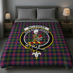McLennan Modern Tartan Crest Quilt