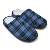 MacKay Blue Tartan Slippers