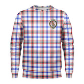 Boswell Modern Tartan Crest Sweatshirt