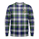 Gordon Dress Modern Tartan Crest Sweatshirt