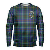MacInnes Modern Tartan Crest Sweatshirt