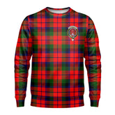 MacNaughton Modern Tartan Crest Sweatshirt