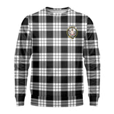 McFarlane Black _ White Tartan Crest Sweatshirt
