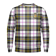 McPherson Dress Modern Tartan Crest Sweatshirt