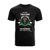 Fleming Tartan Crest T-shirt - I'm not yelling style