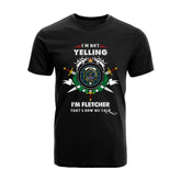 Forbes Ancient Tartan Crest T-shirt - I'm not yelling style