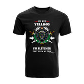 Forbes Modern Tartan Crest T-shirt - I'm not yelling style