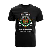 Muirhead Tartan Crest T-shirt - I'm not yelling style