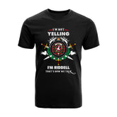 Riddell Tartan Crest T-shirt - I'm not yelling style