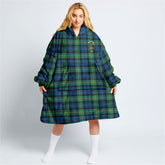 Gordon Ancient Tartan Hoodie Blanket