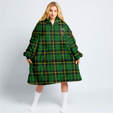 Wallace Hunting Modern Tartan Hoodie Blanket