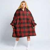 Wallace Weathered Tartan Hoodie Blanket