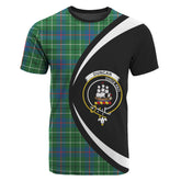 Duncan Ancient Tartan Crest T-shirt - Circle Style