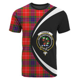 Fraser Tartan Crest T-shirt - Circle Style