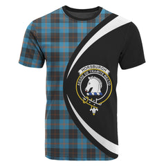Horsburgh Tartan Crest T-shirt - Circle Style