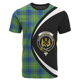 Johnson Ancient Tartan Crest T-shirt - Circle Style