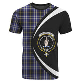 Kilmarnock Tartan Crest T-shirt - Circle Style