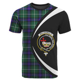 MacDonald of the Isles Hunting Modern Tartan Crest T-shirt - Circle Style