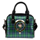 Shaw of Sauchie Tartan Crest Shoulder Handbags