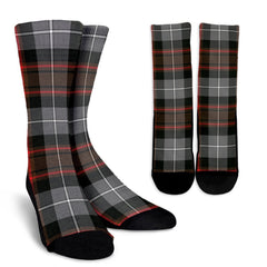 MacRae Hunting Weathered Tartan Crew Socks