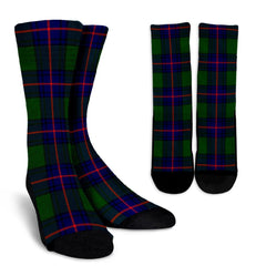 Shaw Modern Tartan Crew Socks
