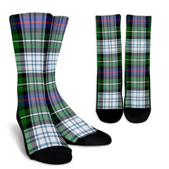 MacKenzie Dress Modern Tartan Crew Socks