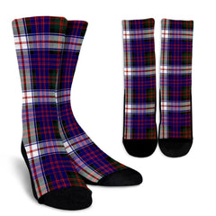 MacDonald Dress Modern Tartan Crew Socks
