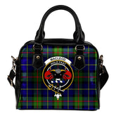 MacLeod Family Tartan Crest Shoulder Handbags