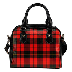 Wallace Weathered Tartan Shoulder Handbags
