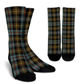 Farquharson Weathered Tartan Crew Socks