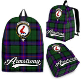 Armstrong Tartan Crest Backpack