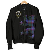 Hunter Tartan Bomber Jacket Lion & Thistle