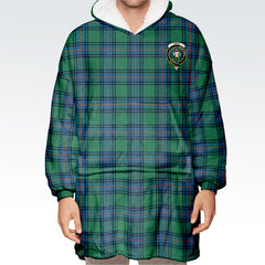 Shaw (of Sauchie) Tartan Hoodie Blanket