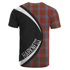 Harkness Dress Tartan Crest T-shirt - Circle Style