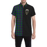 Shaw Modern Tartan Men Shirt Haft Style