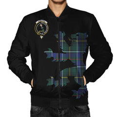 MacInnes Tartan Bomber Jacket Lion & Thistle
