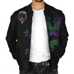 Armstrong Tartan Bomber Jacket Lion & Thistle