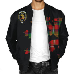 Fairlie Tartan Bomber Jacket Lion & Thistle