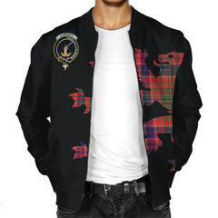 Lumsden Tartan Bomber Jacket Lion & Thistle