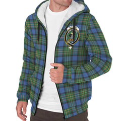 MacLaren Ancient Tartan Crest Sherpa Hoodie