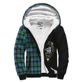 Galbraith Ancient Tartan Crest Sherpa Hoodie - Circle Style