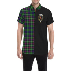 Sutherland Modern Tartan Men Shirt Haft Style
