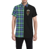 Sutherland Old Ancient Tartan Men Shirt Haft Style
