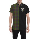 Cunningham Hunting Modern Tartan Crest Men Shirt