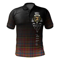 Drummond of Strathallan Tartan Polo Shirt - Alba Celtic Style