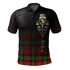 Fairlie Modern Tartan Polo Shirt - Alba Celtic Style