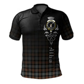 Gunn Weathered Tartan Polo Shirt - Alba Celtic Style