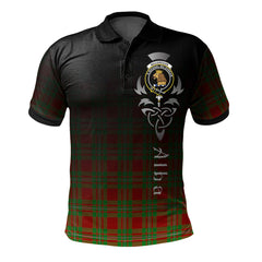 MacGregor Modern Tartan Polo Shirt - Alba Celtic Style