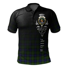 Muir - Moore Tartan Polo Shirt - Alba Celtic Style